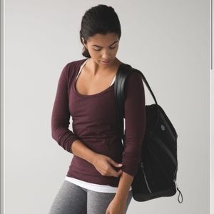 LULULEMON ANAHATASANA LS TEE - NWT - 12